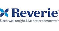 Reverie logo: Sleep well tonight, live better tomorrow.