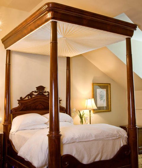 Picture of Custom Antique Bed for Dunleith Plantation by Capital Bedding Company